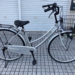 26インチ自転車】変速なし 鍵新品❗️スペアキーあり 若林自転車