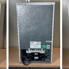 送料設置無料　YAMADA ノンフロン冷凍冷蔵庫　YRZ-C09H1 ノンフロン冷凍冷蔵庫 2ドア ヤマダセレクト 一人暮らし 2022年 87L