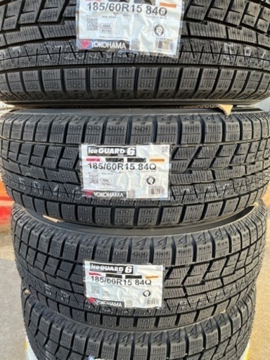 送料込]185/60R15 ヨコハマタイヤ iG60 ホイールセット（185