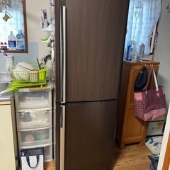 決まりました＊古い冷蔵庫MITSUBISHIノンフロン