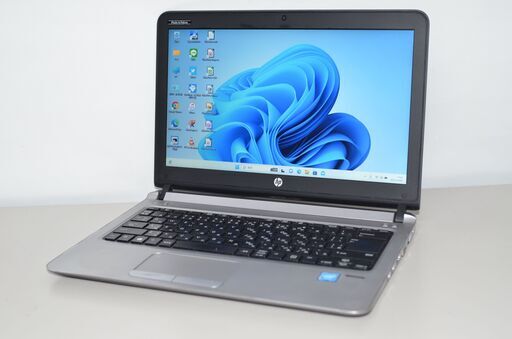 中古品ノートパソコン windows11+office HP Probook 430 G3 13.3インチ celeron-3855U SSD128GB+HDD500GB メモリー8GB 無線内蔵 WEBカメラ