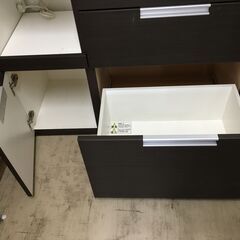 ニトリ キッチンボード ダリア100 幅100cm レンジボード 食器棚