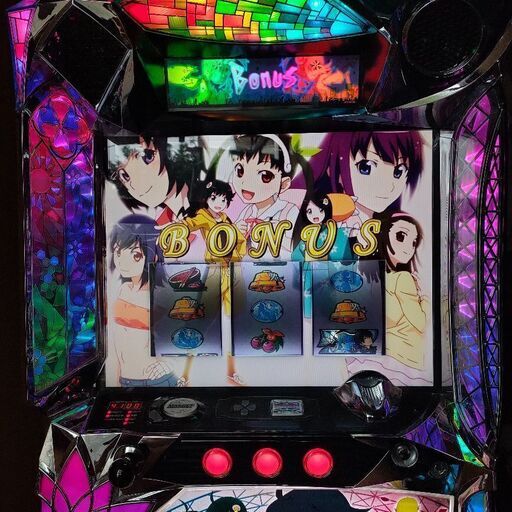 引取限定 スロット 偽物語 実機 コイン不要機　格安