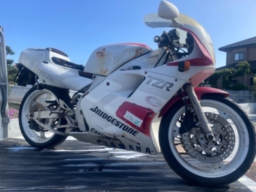 ★ 希少！！ 書類付き　YAMAHA TZR 250 3MA ヤマハ レース仕様 250cc サンマ　後方排気 パーツ取り 部品取り車 ベース車 バイク 宮城発 ★