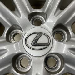 レクサスCT200h純正16インチ6J+45 PCD100-4H 中古ホイール4本セット！スタッドレス用などに！プリウス、カローラスポーツなどにも！ 