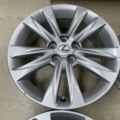レクサスCT200h純正16インチ6J+45 PCD100-4H 中古ホイール4本セット！スタッドレス用などに！プリウス、カローラスポーツなどにも！ 