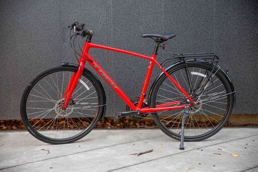 【美品】TREK　FX2　クロスバイク　L（175-185）　泥除け・ラック付き