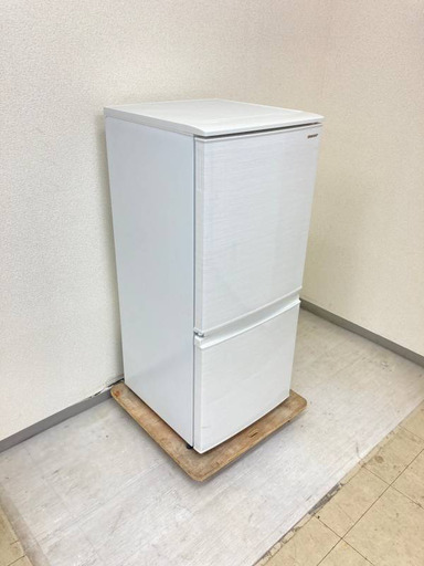 【割引価格設定セット】冷蔵庫SHARP 137L 2019年製 洗濯機YAMADA 4.5kg 2018年製 VF55425 EW12001