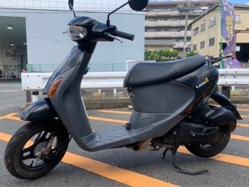 【ご契約でヘルメットプレゼント】スズキ　レッツ4 CA45A ブラック【配送•当日納車可能】