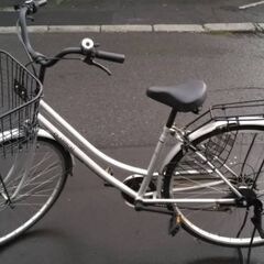 27インチ ? 中古 自転車 11800円 ?6段切替 ?鍵新品！ ?ライト付 新規防犯登録料コミ 859