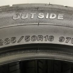GOODYEAR EAGLE LS EXE 235/50R18 18インチ 夏タイヤ 4本 19年製 バリ溝 アルファード ヴェルファイア等　(MTW14MY)