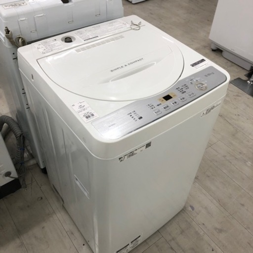 SHARP 全自動洗濯機　5.5kg 2019年製　【トレファク堺福田店】