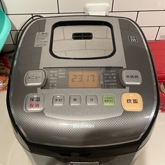 アイリスオーヤマ　1升炊き　炊飯器　IH圧力釜