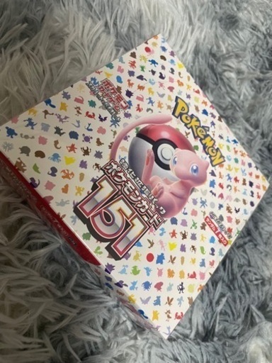本日限り ポケカ151 BOXシュリンク付き