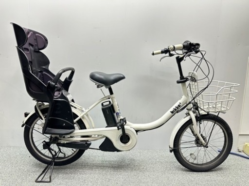 人気な車種　ブリヂストンビッケ2 子供乗せシート付き　3人乗り対応　電動自転車