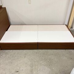  13771  NITORI 引き出し付き　シングルベッドフレーム　KAITO   ◆大阪市内・東大阪市他 5,000円以上ご購入で無料配達いたします！◆ ※京都・高槻・枚方方面◆神戸・西宮・尼崎方面◆奈良方面、大阪南部方面　それぞれ条件付き無料配送あり！            