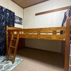 木製ロフトベッド(お話し中)