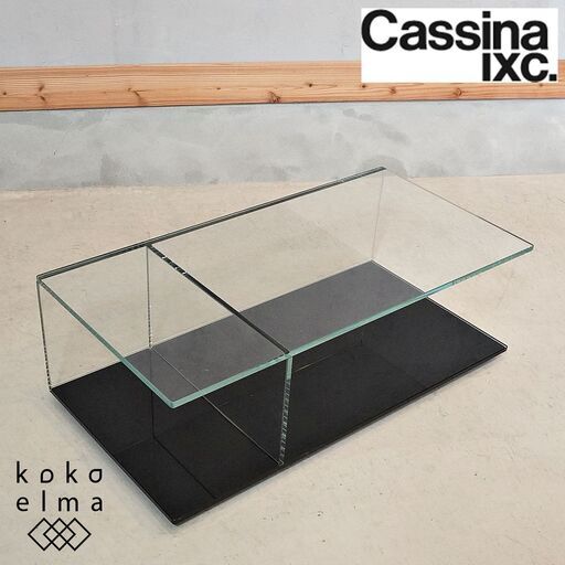 Cassina ixc.(カッシーナ イクスシー)で取り扱われているピエロ・リッソーニ デザイン269 MEX/メックス ローテーブル レクタングラータイプ！スタイリッシュなデザインのローテーブル。DI533