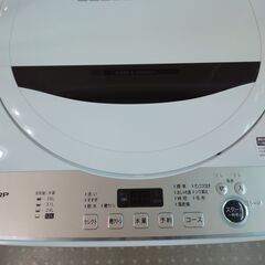 🌟安心の分解洗浄済🌟SHARP 6.0kg洗濯機 2022年製 保証有り【愛千142】