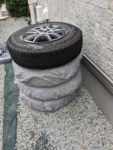 パジェロミニに使用していたスタットレスタイヤを2万円で譲ります  