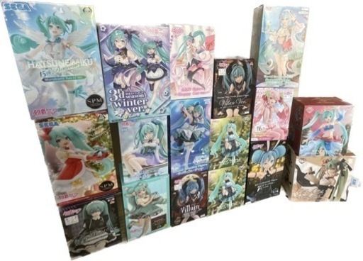 ありがとうございました。決まりました！初音ミク　プライズ景品まとめ売り