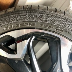 【値引き】N-BOXカスタム　純正ホイール＋タイヤ165/55R15