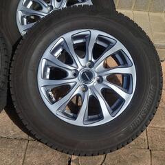 【値下げ】日産ノート（E12）スタッドレスタイヤ（アルミホイール付） 