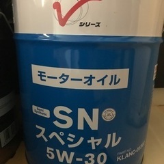 土日引取限定　エンジンオイル　日産すＳＮスペシャル　ペール缶