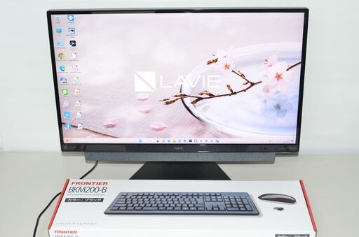 中古一体型パソコン Windows11+office NEC DA870/K core i7-8550U/新品爆速SSD1TB/メモリ8GB/23.8インチ/webカメラ/DVDマルチ/テレビ機能