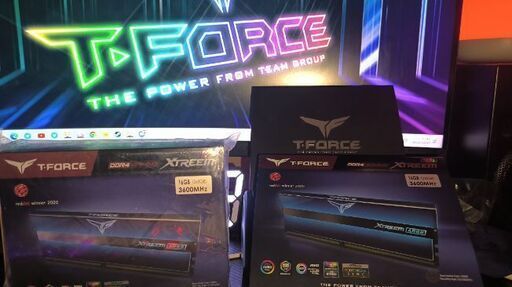 team t-force xtreem 32g(8g4枚)3600未使用