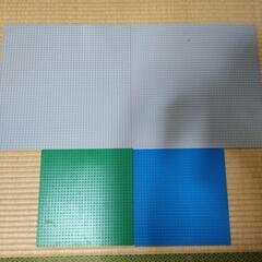 レゴの基盤 大×2　小×2　小（道路）×4
