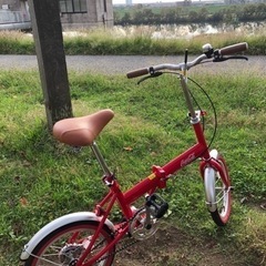 コカコーラの非売品折りたたみ式コンパクト自転車