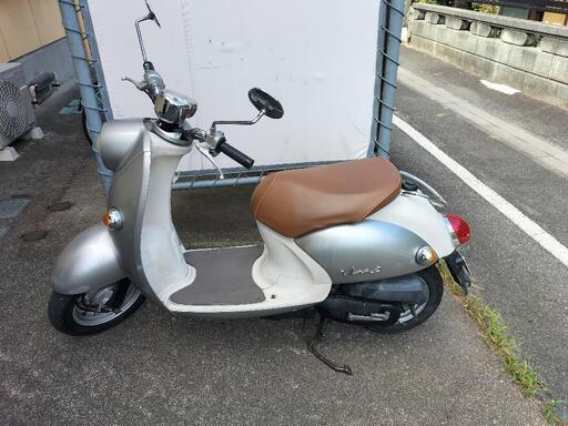 【10/23まで】自賠責付　SA26J　 YAMAHA ビーノ　4スト　原付　セルOK Uロック　バイクカバー付