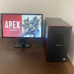 7世代i5 gtx1060 ゲーミングpc モニターセット