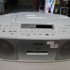 【①】2020年製　東芝　CDラジオカセットレコーダー　TY-C...