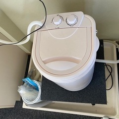 【ネット決済】ミニ　洗濯機(未使用)