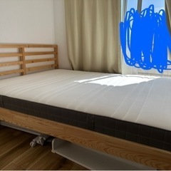 IKEA ベッド(クイーンサイズ)