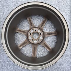 アルミホイール 18インチ PCD100 5穴 2本セット市内無料配送します！