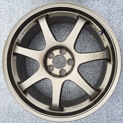 アルミホイール 18インチ PCD100 5穴 2本セット市内無料配送します！