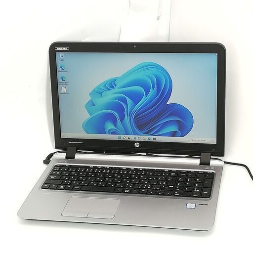 送料無料 日本製 高速SSD+HDD500GB 15.6型 ノートパソコン HP 450 G3 中古美品 第6世代 i5 8GB DVDマルチ 無線 Bluetooth Webカメラ Windows11 Office