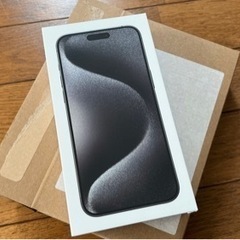 【ネット決済】iphone 15 pro MAX ブラックチタニ...