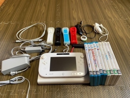 【受取者決定済】Wii U セット+ソフト9本付