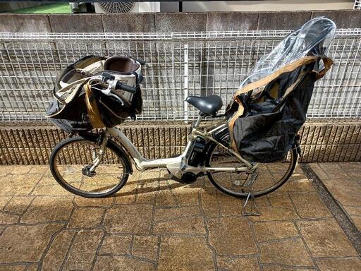 【電動自転車】アンジェリーナ【後輪パンク】