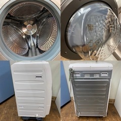 I423 ? SHARP ドラム式洗濯乾燥機 （洗濯：7.0㎏ 乾燥：3.5㎏） ⭐ 動作