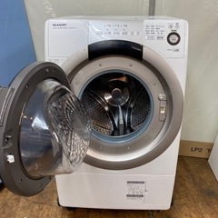 I423 ? SHARP ドラム式洗濯乾燥機 （洗濯：7.0㎏ 乾燥：3.5㎏） ⭐ 動作