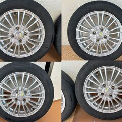 タイヤ付きホイール中古　155/65R14 L350Sタントにて...