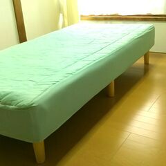 シングルベッド 寸法 (約)長さ200×幅100×高さ40cm ...