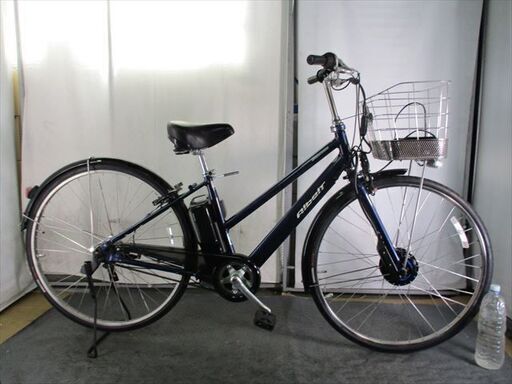 Ｄ58　★整備済み　中古電動自転車★ブリヂストン　アルベルトE【27インチ　ブルー　9.6Ah】