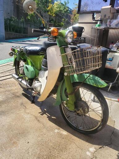 【商談中】50年前のスーパーカブ 行灯カブ C70 レストアベース