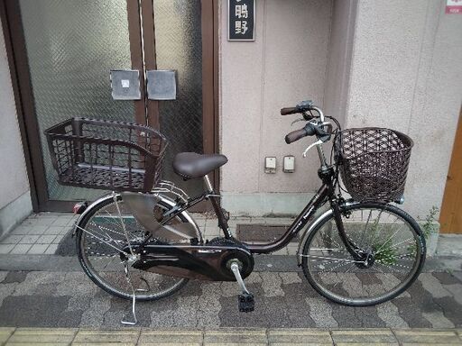 [本体のみ]Panasonic (ViVi EX) 24吋電動アシスト自転車(ビターブラウン)